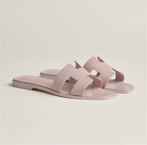 hermes oran rose porcelaine|Oran sandal .